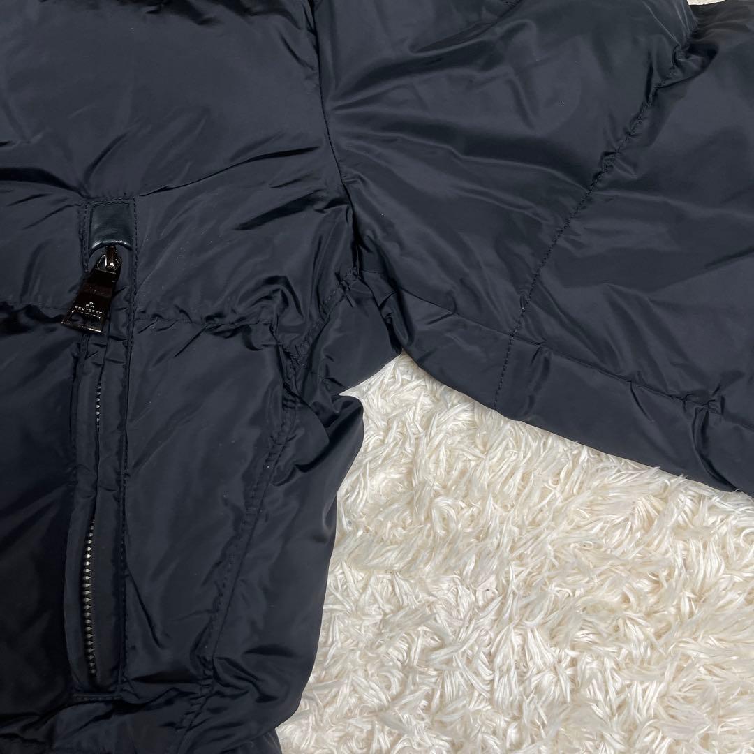 PEUTEREY ピューテリー フード付き ダウンジャケット Lサイズ ブラック