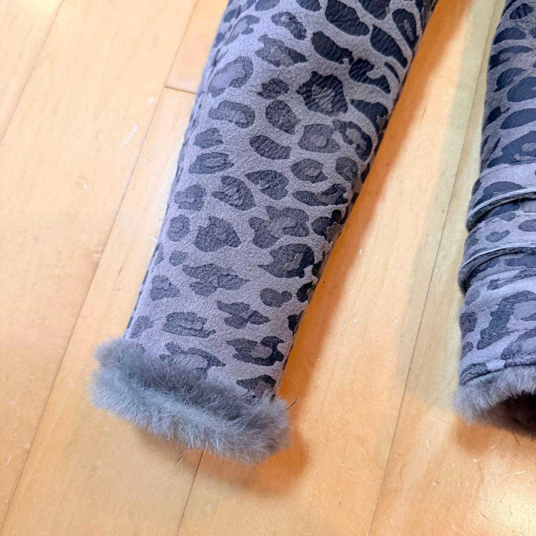 UNDERCOVER レオパード ムートン ライダース ジャケット サイズ3