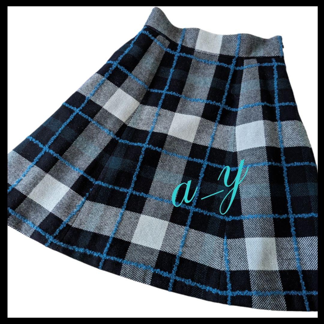 【状態良好】原宿本店限定クレストブリッジチェックループヤーンツイードセットアップ