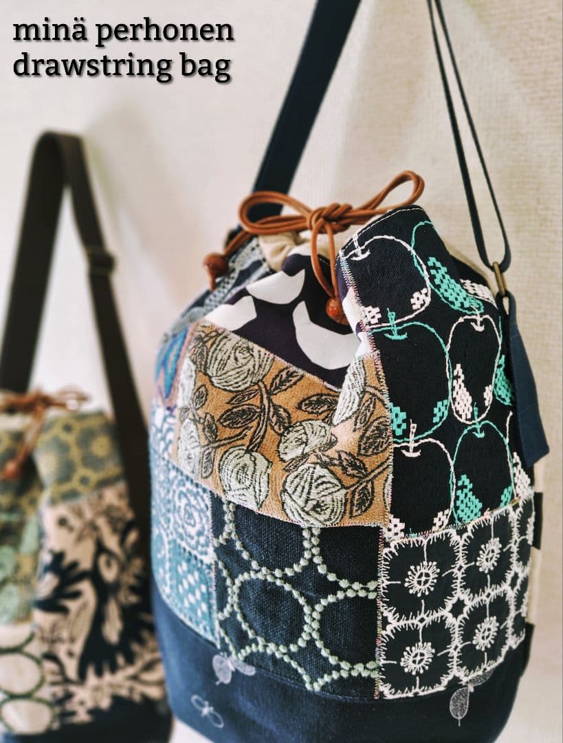 【再販ナシ】伊勢丹限定 ミナペルホネン anone-anone ドローストリング