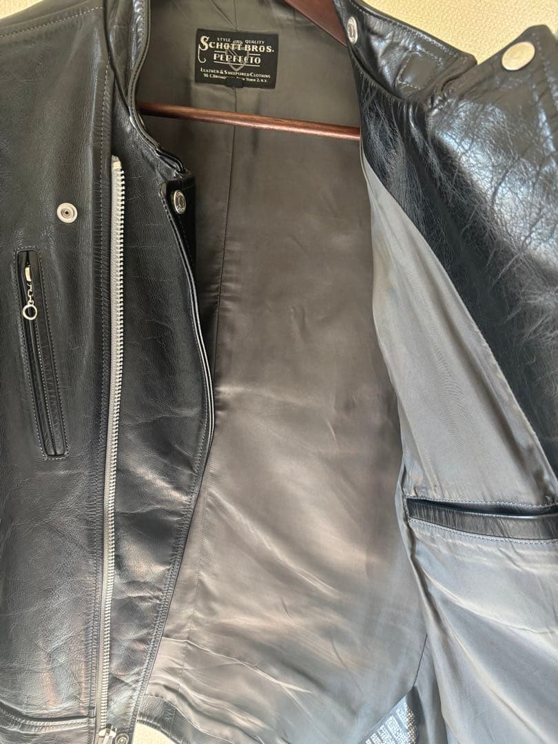 Scott ダブルブレストライダース　茶芯