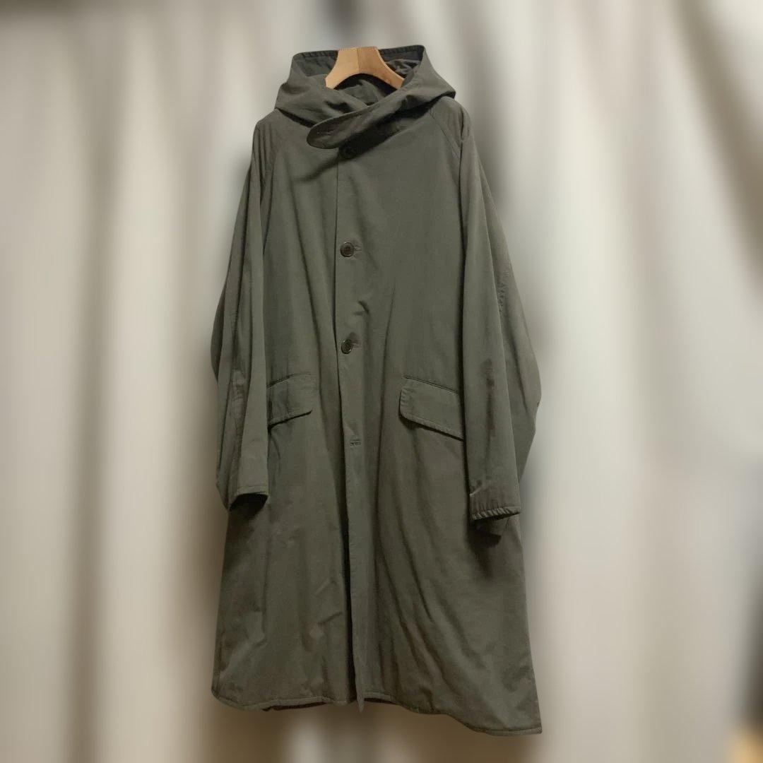 COMOLI フーデッドコート　サイズ2 クリーニング済