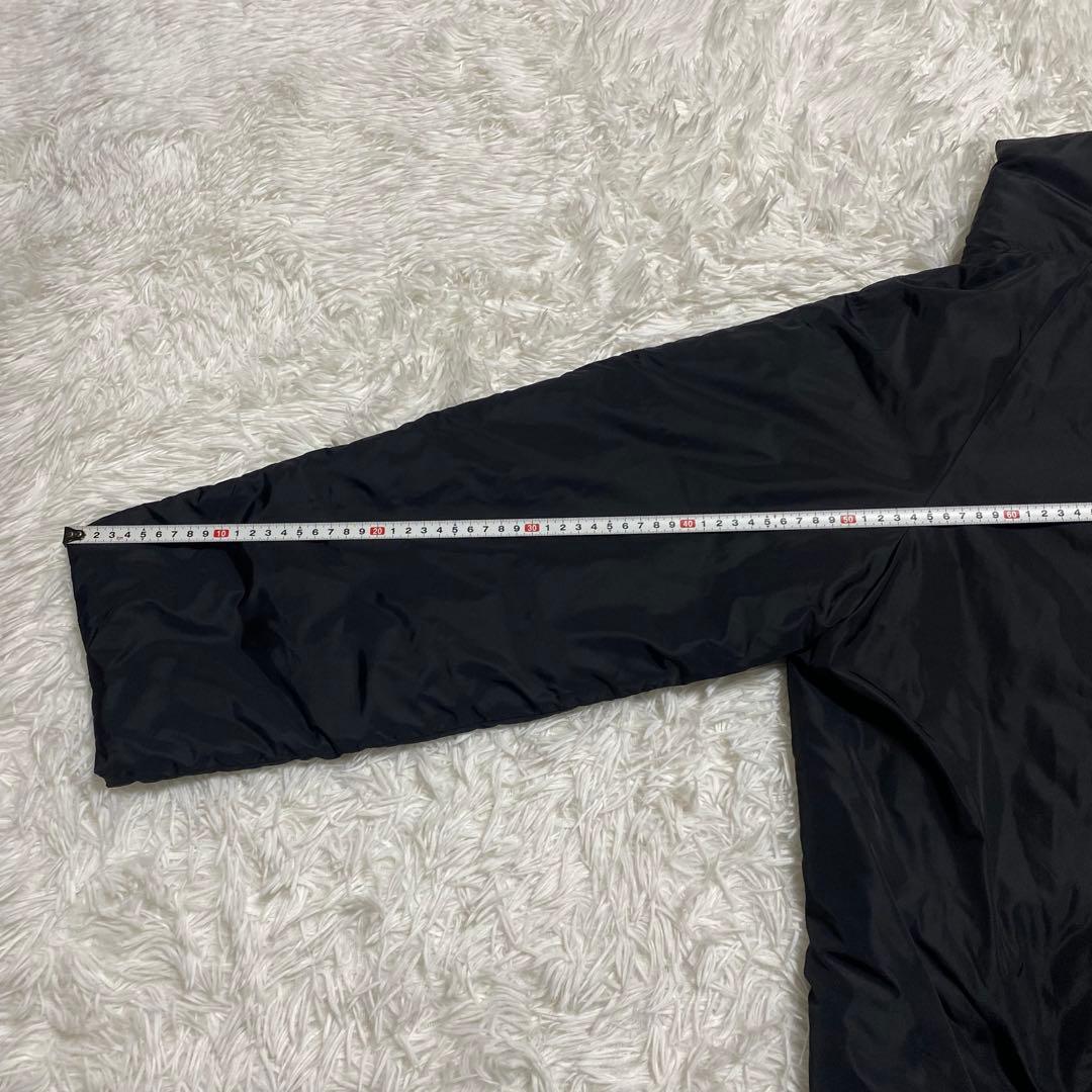 美品　極大サイズ　17 イナバヨシエ　ダウンコート　ブラック