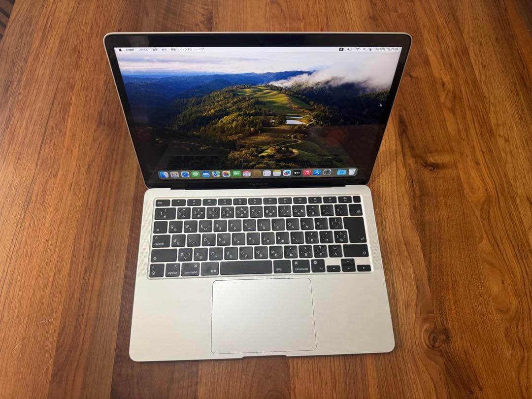 MacBookAir(M1, 2020) 本体　ストレージ1TB メモリ16GB