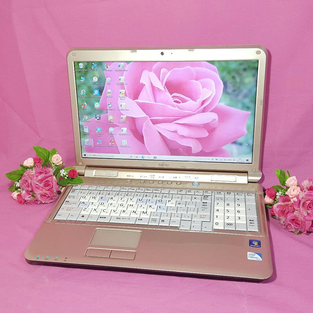 ♥Win10♥メモリ4G✦大容量✦WEBカメラ✦タッチパネル搭載✦Office