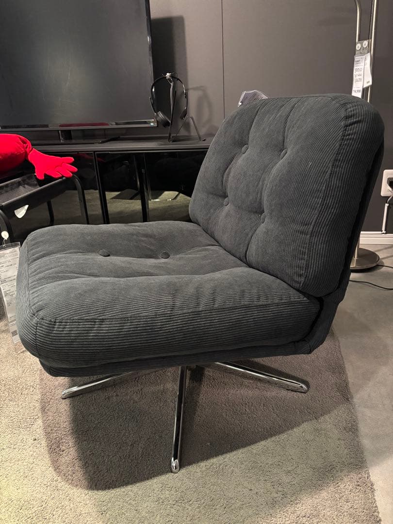 ▲新品♡未開封▲ イケア ディヴリンゲ 1人掛け 回転パーソナルチェア 椅子