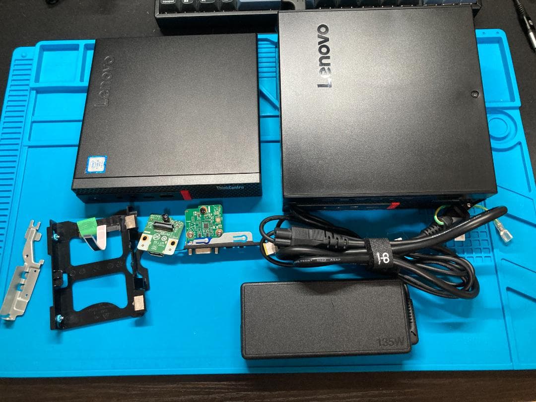 ミニPC Lenovo m920q i7-9700T RX6400