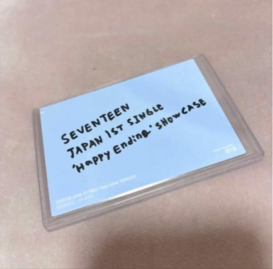 ★直筆サイン入り★ ジョンハン SEVENTEEN HappyEndingトレカ