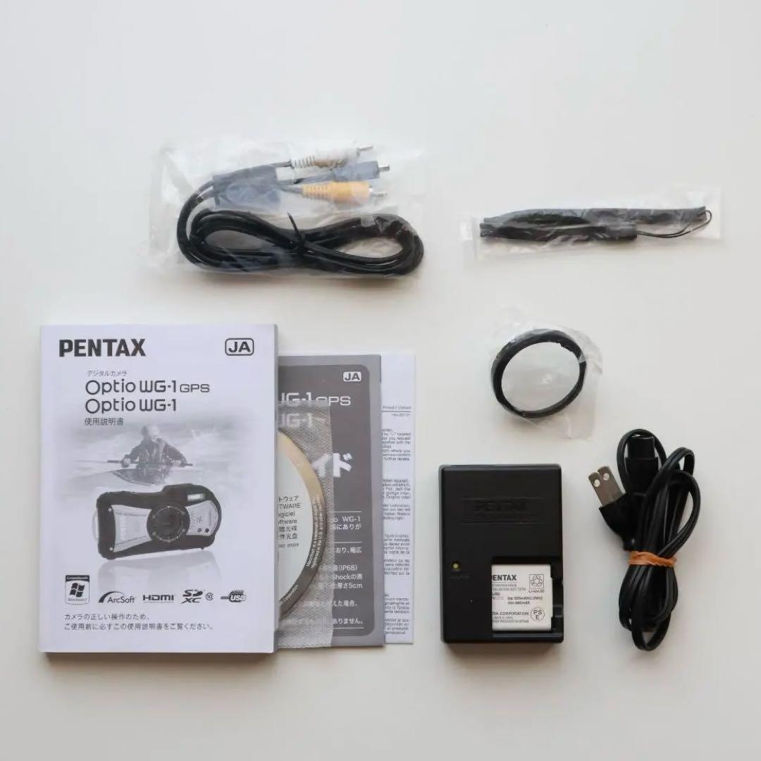 PENTAX Optio WG-1 パープル 防水対応デジタルカメラ