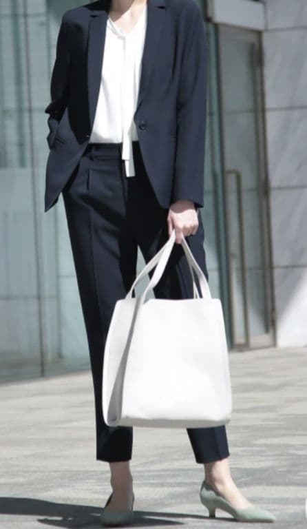 INDIVI　インディヴィ サマーパンツスーツ　洗える 40