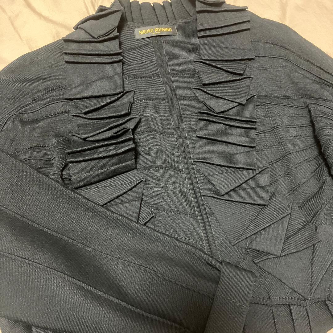 美品　ヒロココシノ　プルミエ　ニットアンサンブル