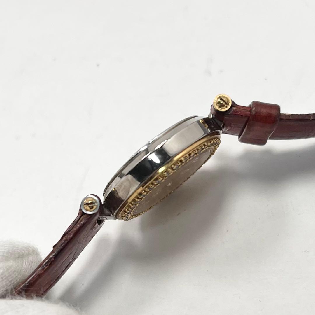 【希少】BALENCIAGA 時計　ラインストーン　レザーベルト