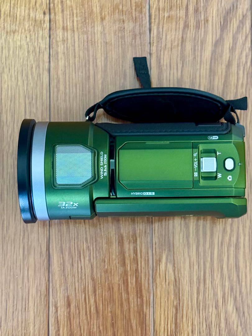 Panasonic HC-VX2M 4Kビデオカメラ グリーン