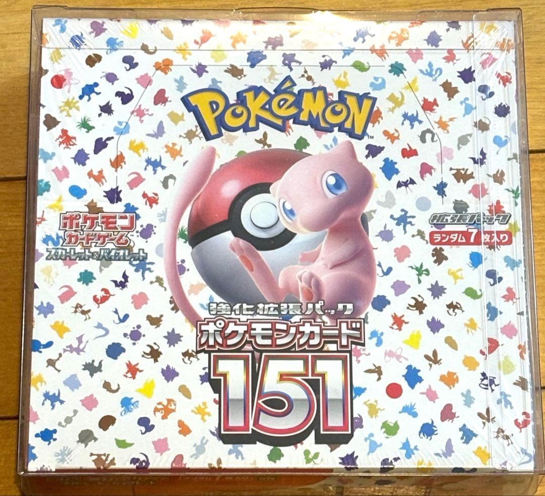 き*ん様 【シュリンク付き】ポケモンカード151 未開封1BOX