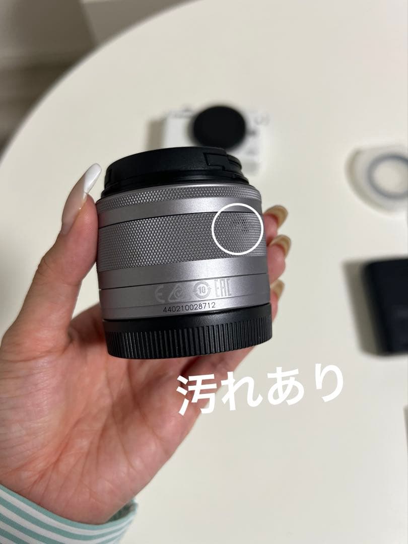 Canon EOSm10 ミラーレス一眼　クリエイティブマクロダブルレンズキット