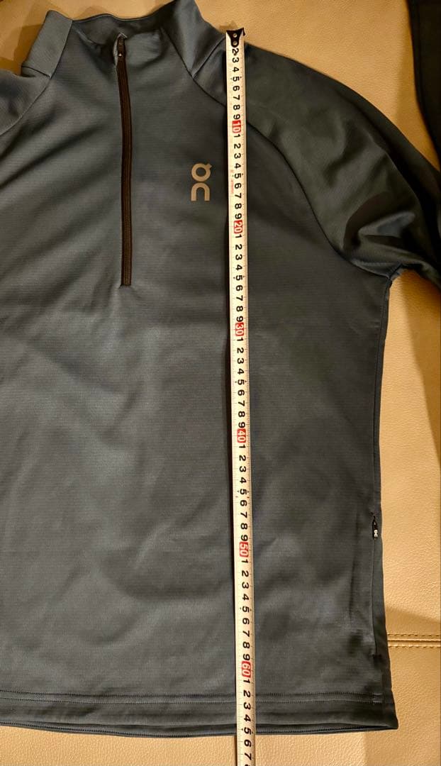 on オン メンズ ランニング ウエア クライメイトシャツ XS カラー:デニム