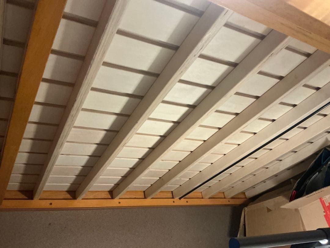 2/21以降 G★SOLID ロフトベッド 木製 大幅値下可 薄型レガリア付