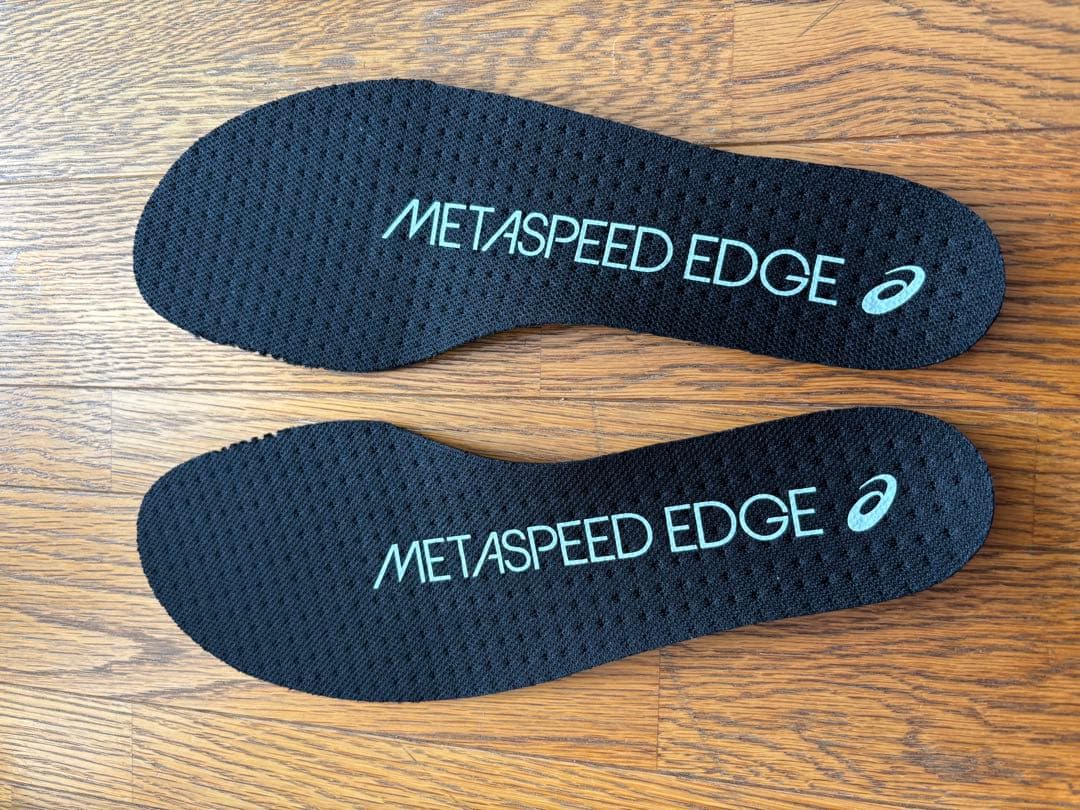 【美品完品】アシックス メタスピードエッジ パリ 28cm 走行距離60km