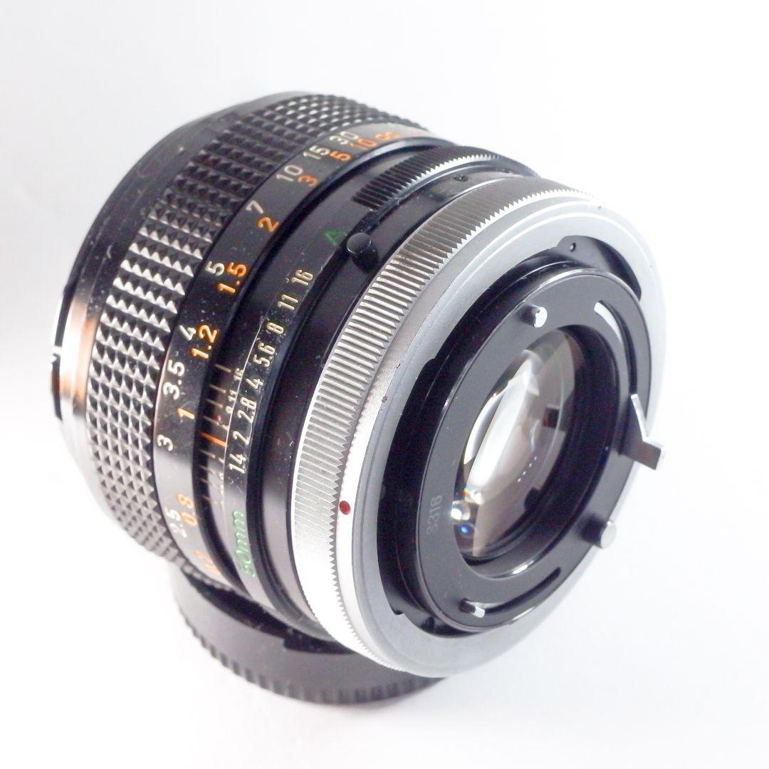 完動実用品 キヤノン Canon FD 50mm f1.4 S.S.C.