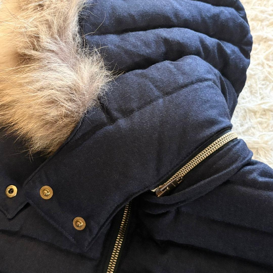 極美品 タトラス ダウンコート CIMA チマ ネイビー