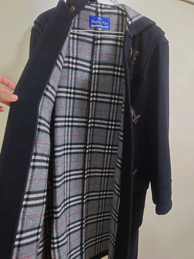 Burberrys BlueLabelダッフルコート 黒