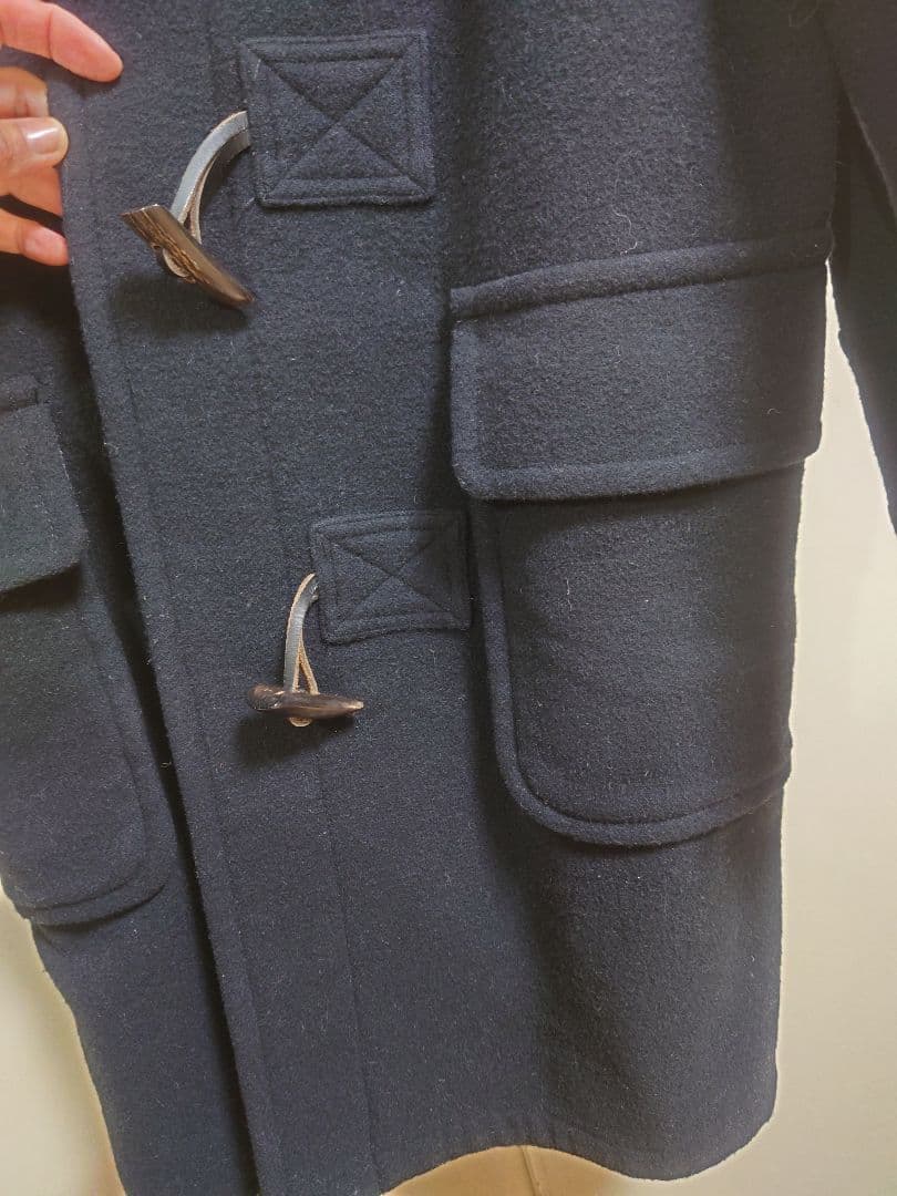 Burberrys BlueLabelダッフルコート 黒