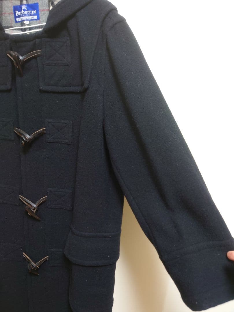 Burberrys BlueLabelダッフルコート 黒