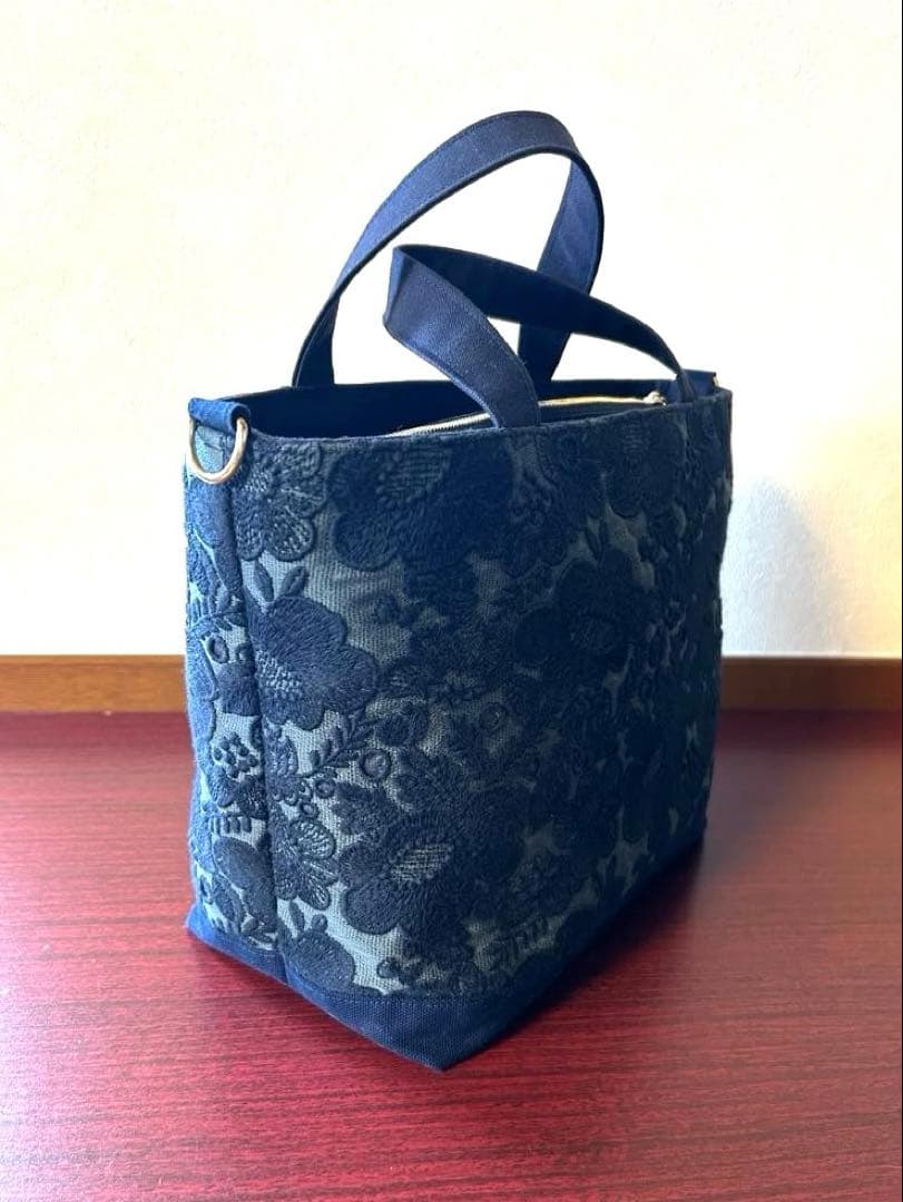 ミナペルホネン smile flower トートバッグ