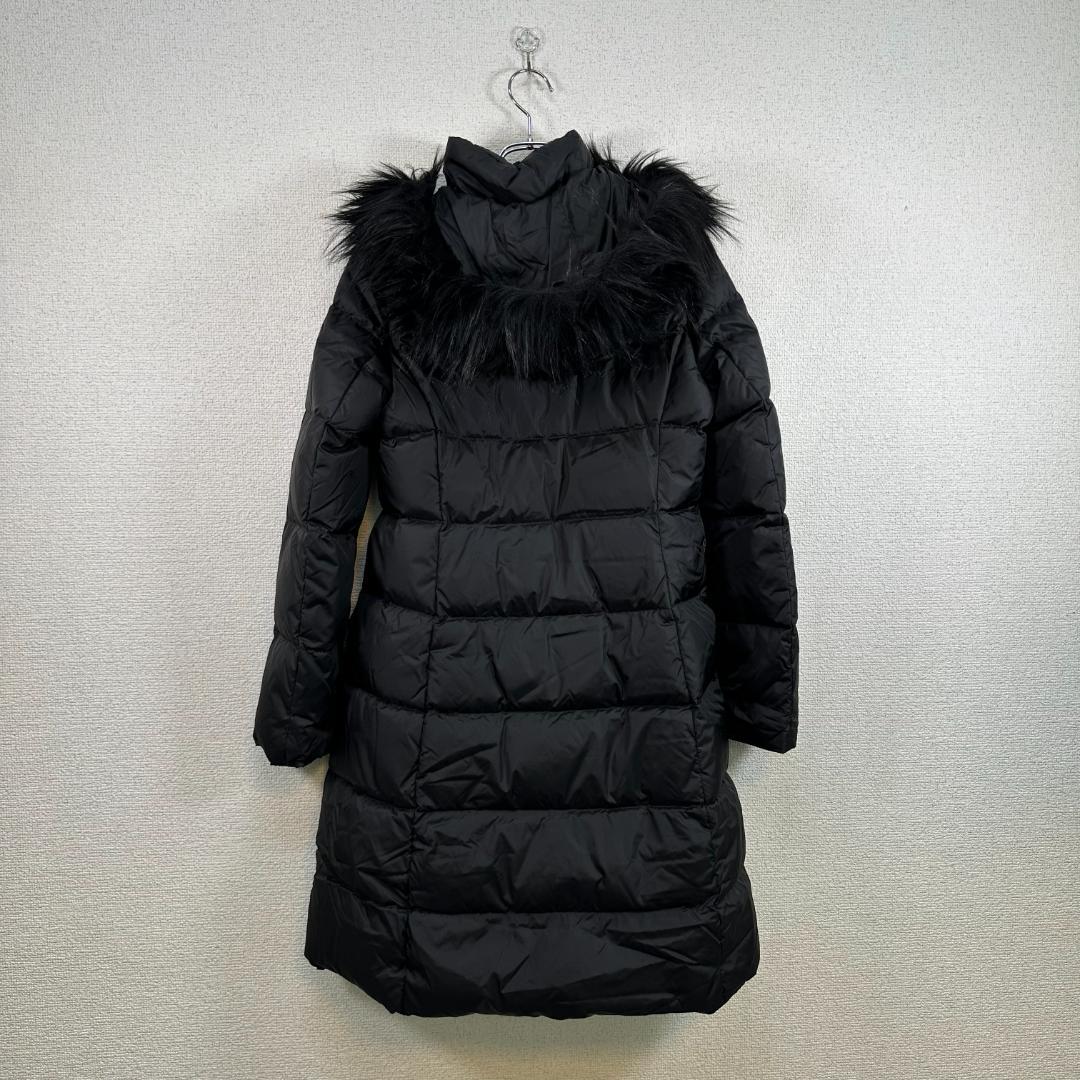 Theory ブラック ダウンジャケット フード付き