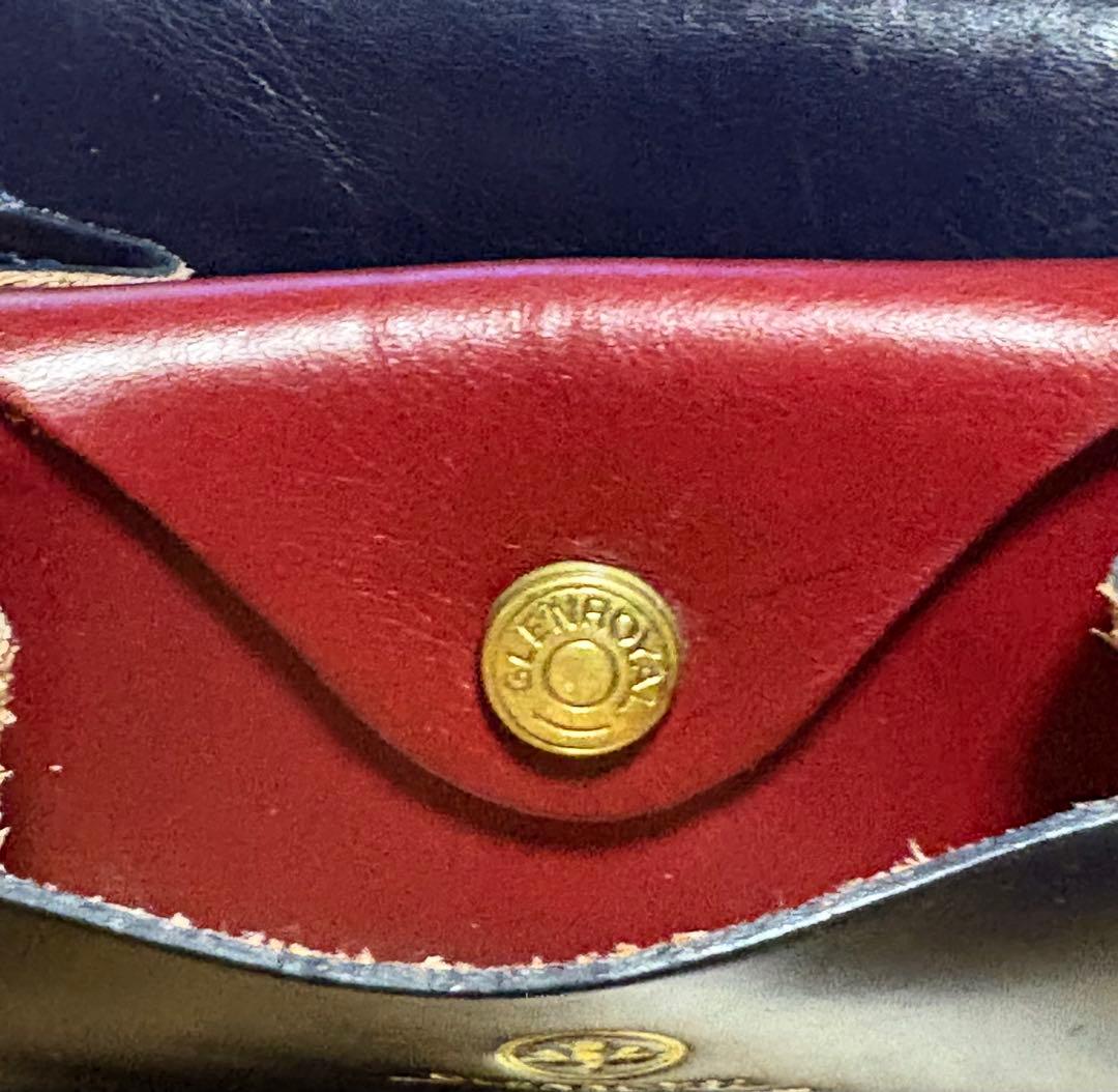 極美品　GLEN SMALL PURSE 限定バイカラー