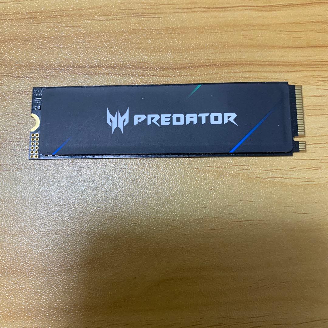 N*w様 Acer Predator M.2 SSD 2TB