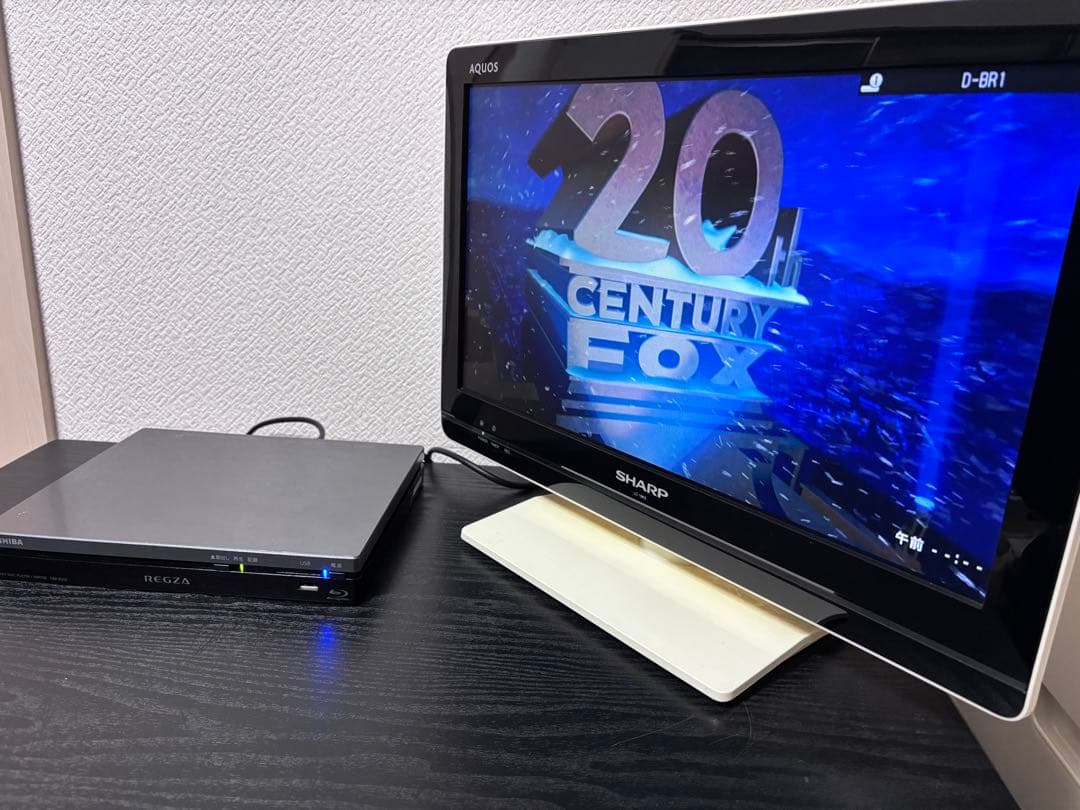 TOSHIBA REGZA DBP-R500 ブルーレイプレーヤー リモコン付き