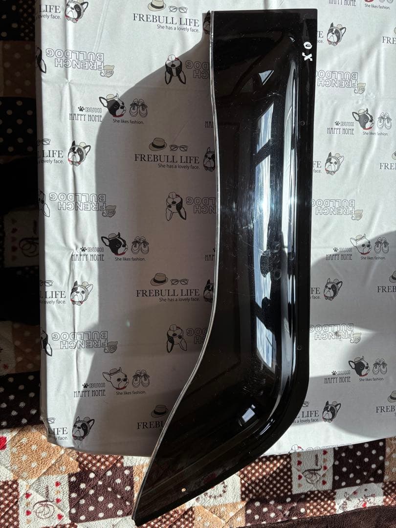 OXバイザー スモーク 4点セット　ノークレームで割引、部品欠品のため値下中