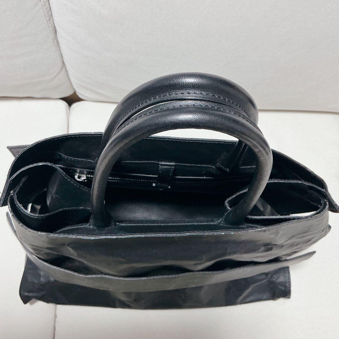 【即日発送】DUREN/アルミレザートートバッグ /STANZA/ToteBag