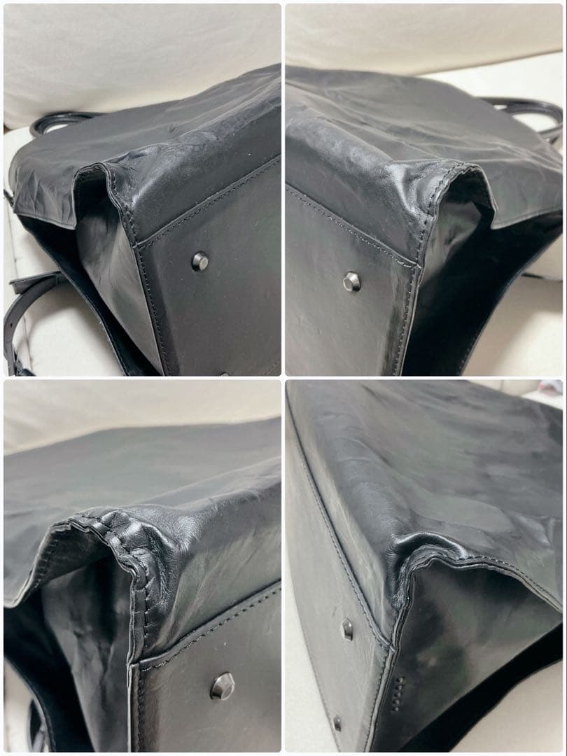 【即日発送】DUREN/アルミレザートートバッグ /STANZA/ToteBag