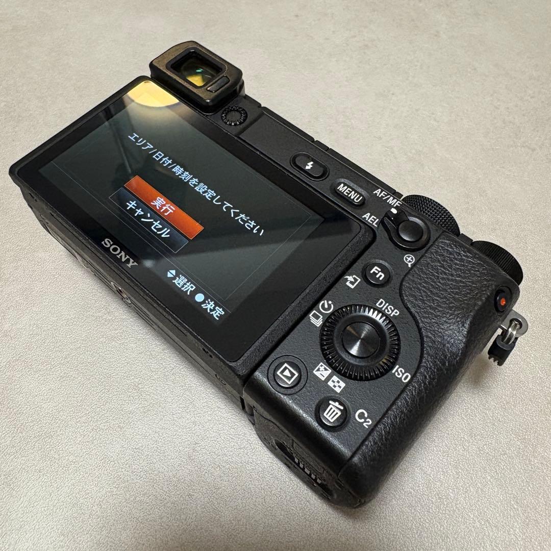 SONYα6400パワーズームレンズキット ILCE-6400L-B