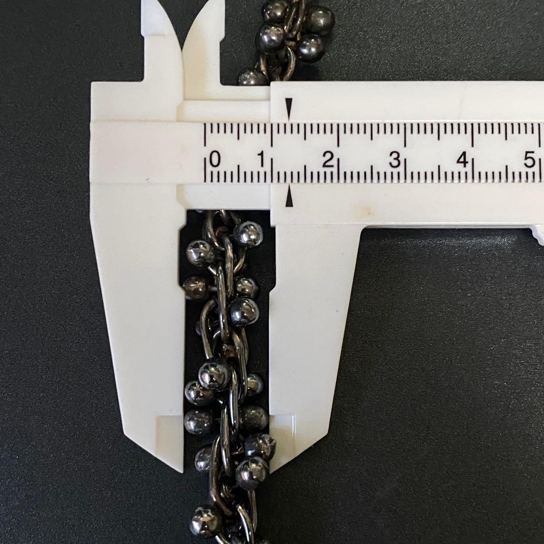 US輸入 メキシコ ヴィンテージ DNA ブレスレット シルバー925 Y2K