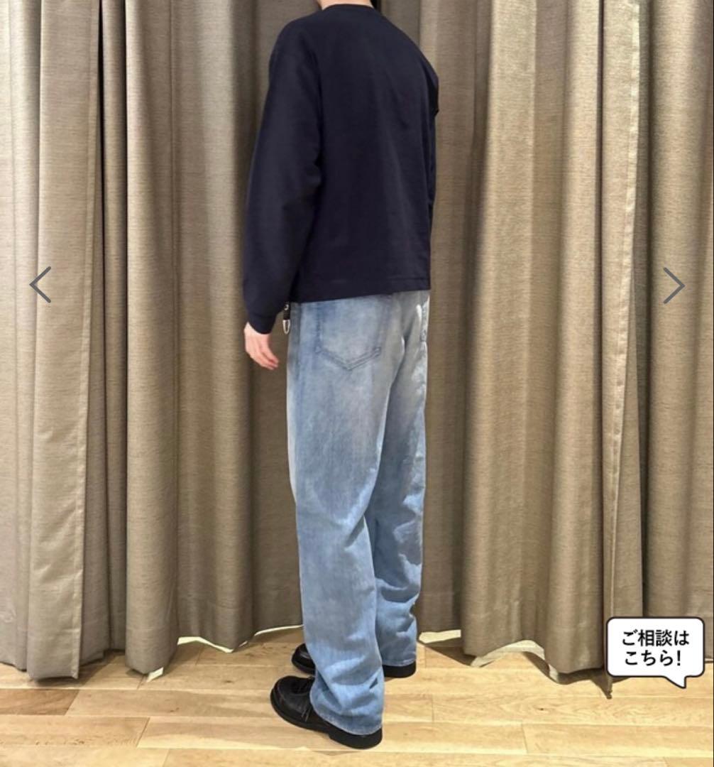 【美品】オーラリー SELVEDGE DENIM WIDE PANTS サイズ3