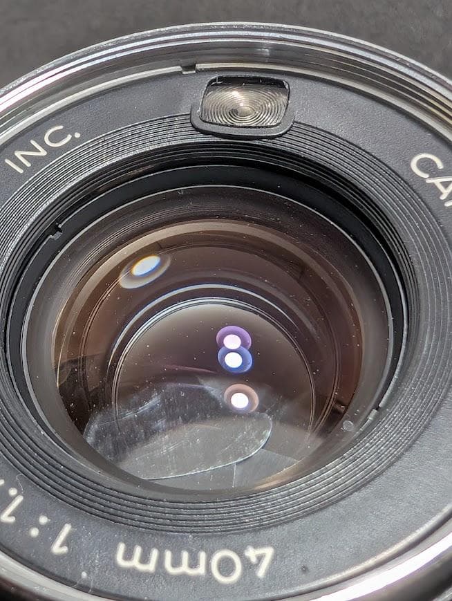 【完動・光学美品】キャノン Canonet GⅢ QL17 フィルムカメラ