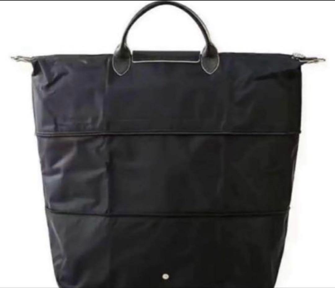 ロンシャン 大容量 (黒)ボストンバッグ新品