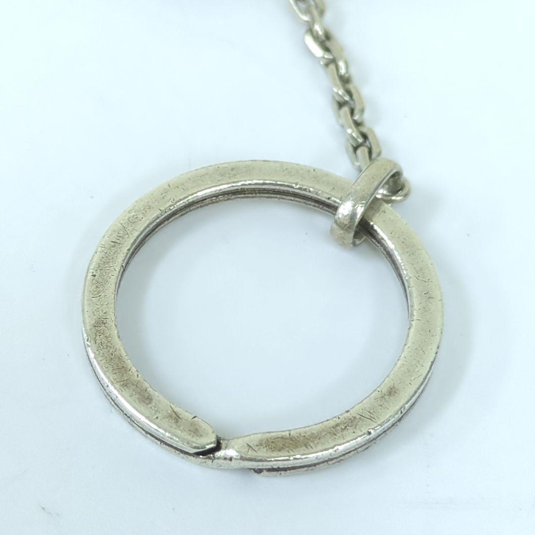 ダンヒル ブルドッグ キーホルダー キーリング シルバー925