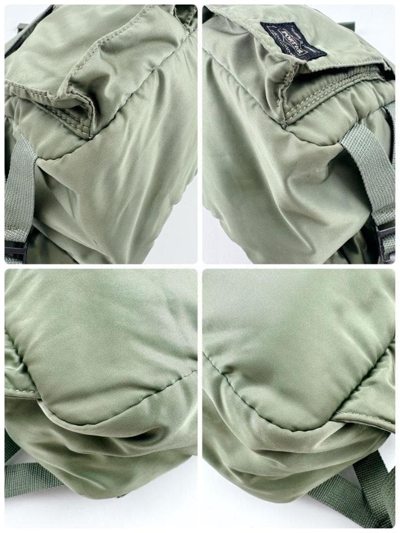 PORTER タンカー 2way ボディバック ショルダー　ウエスト　カーキ