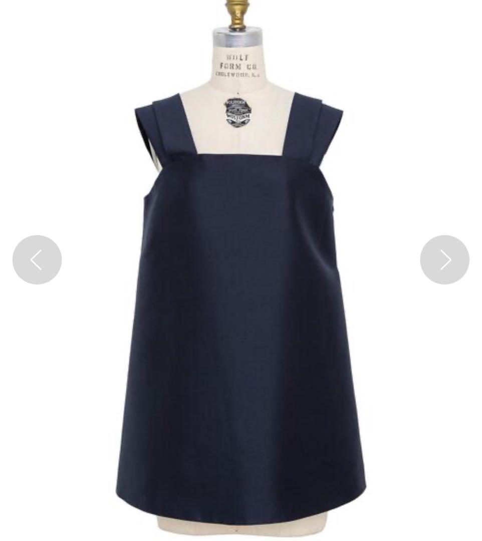 ＜Drawer（ドゥロワー）＞ ウールシルクミカドキャミソールブラウス