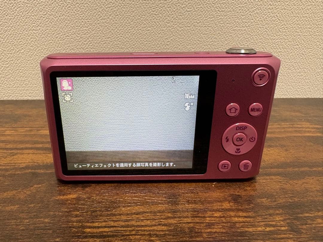 デジタルカメラ　サムスン　DV150F ピンク