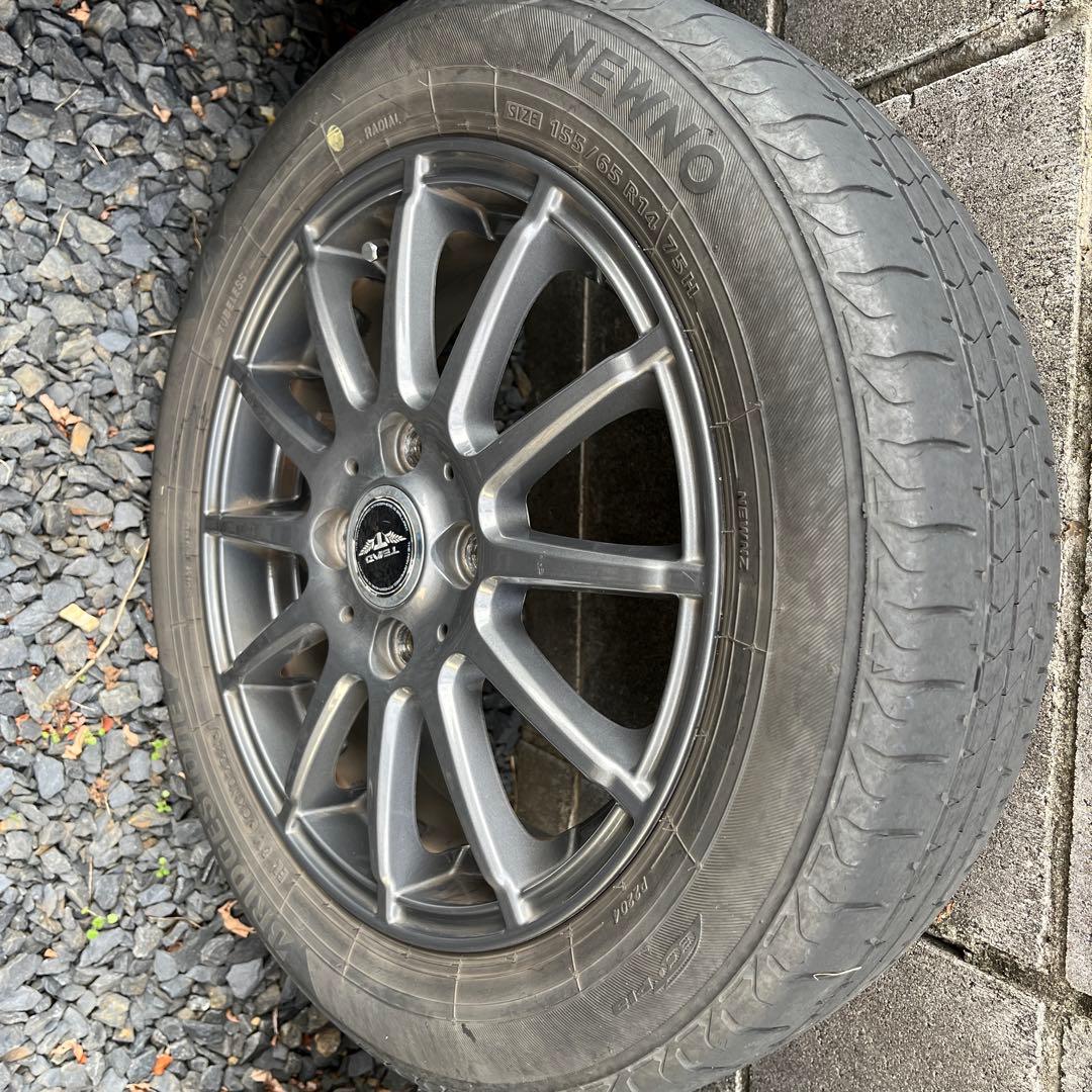 ① 14インチ タイヤホイールセット ４本(内２本)