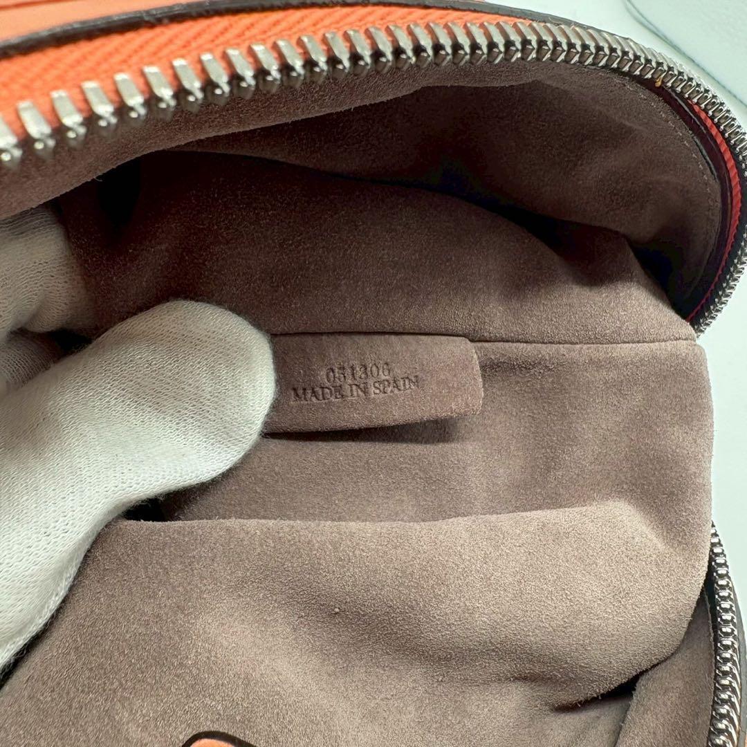 専用出品LOEWE アナグラム　ミニボストンバッグ レアカラー　カード付