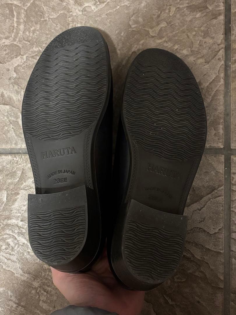 CLANE HARUTA×CLANE FLAT SHOES ブラック