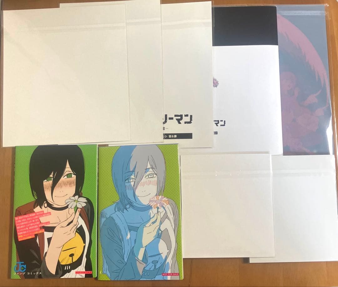 チェンソーマン 入場特典 第1弾〜第8弾&パンフレット　コンプリート セット