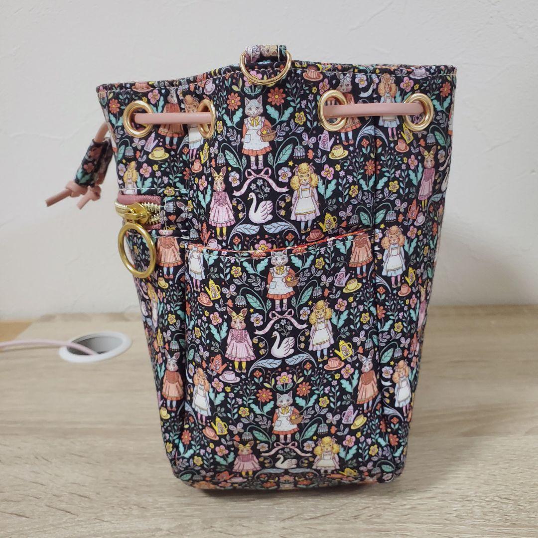 ハンドメイド ドロストショルダーバッグ Florestina マイリトルテイラー