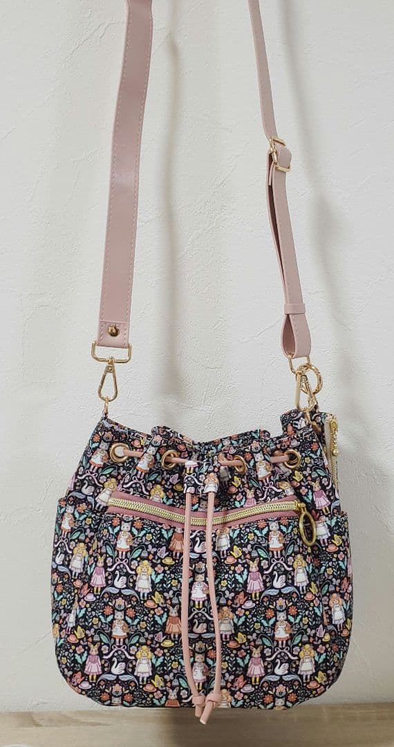 ハンドメイド ドロストショルダーバッグ Florestina マイリトルテイラー